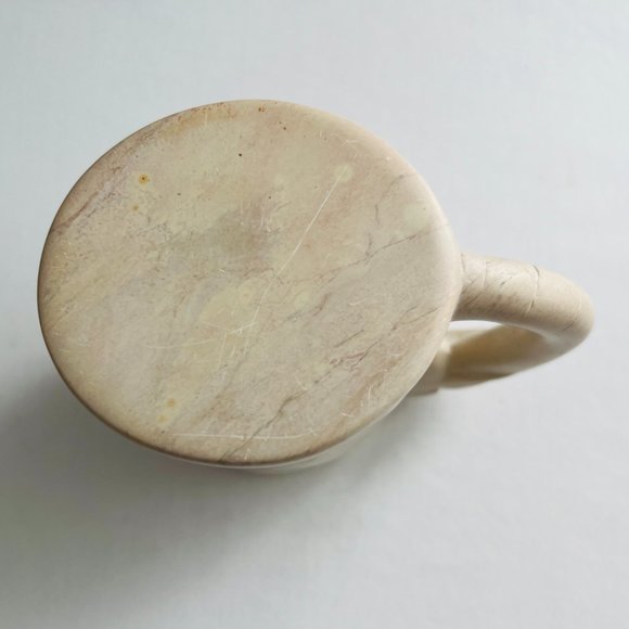 Vintage Carved Elephant Soapstone Mug - Picture 6 of 6